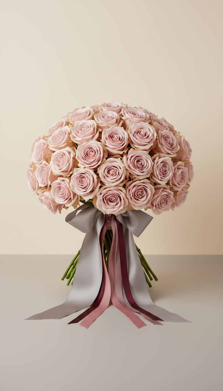 Blush rose grand arrangement